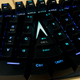 The X-Bows ergonomic keyboard.